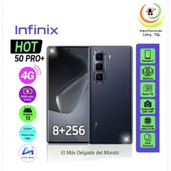 INFINIX - CELULAR HOT 50 PRO PLUS 8RAM Y 256GB NEGRO