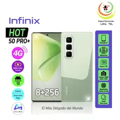 INFINIX - HOT 50 PRO PLUS 8RAM Y 256GB VERDE