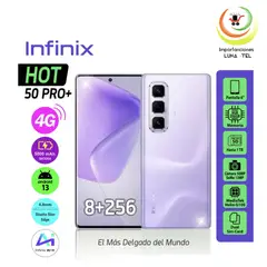 INFINIX - CELULAR HOT 50 PRO PLUS 8RAM Y 256GB LILA