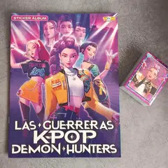 GENERICO - Album + Figuras Guerreras Kpop Demon Hunters Disfraz