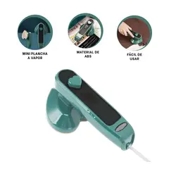 GENERICO - Pack6 Prensa Mini para Ropa en Verde Y+Regalo Stickers