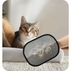 GENERICO - Guante quita pelos de mascotas y muebles