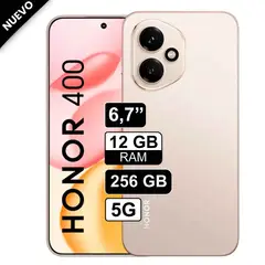 HONOR - Celular 400 256GB 12GB Ram Dorado