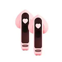 GENERICO - Pack4 Plancha Mini en Corazon de Rosado Y+Regalo Stickers