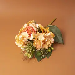 PANORAMA HOGAR - Ramo de Rosas con Lirios y Hortensias 48CM Surtido