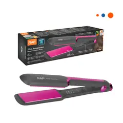 GENERICO - Plancha Funcional para Alisar Cabello en Negro y Fucsia