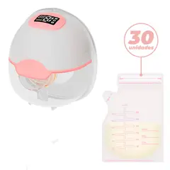BABYPAL - Extractor S22 3 Modos 15 Niveles + 30 Bolsas de Leche