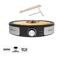 TAURUS - Maquina Para Hacer Crepes Anti-adherente + Accesorios