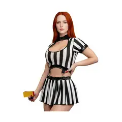 GENERICO - DISFRAZ HALLOWEEN ARBITRO FEMININA