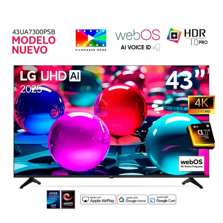 TELEVISOR 43 UHD AI UA73 4K Smart TV -2025