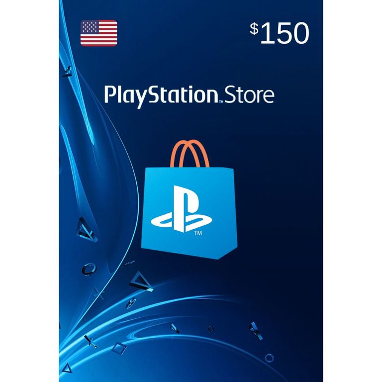PSN Gift Card 150 USA Tarjeta Network $150 PS5 PS4 Digital