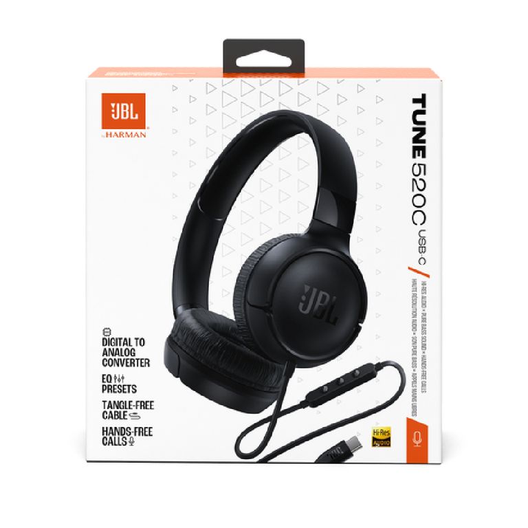 Tune 520C USB-C Potencia de sonido y comodidad