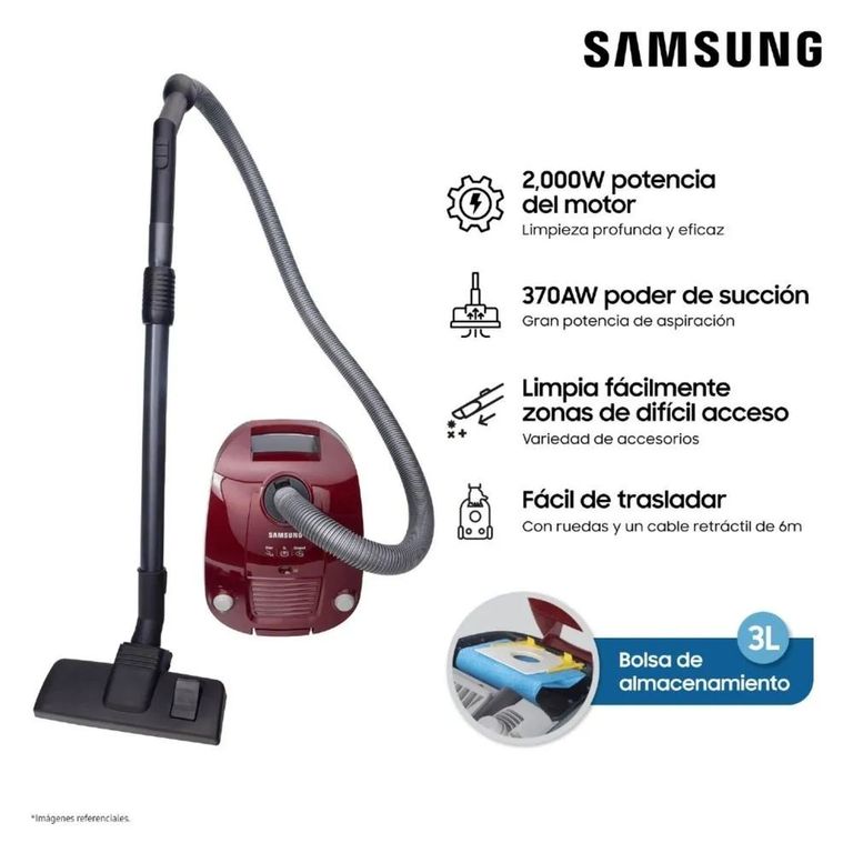 Aspiradora de arrastre 2000W VCC4190V3EXZS