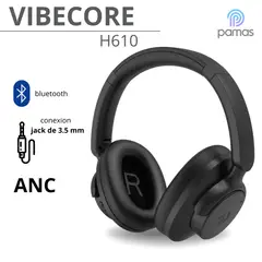 REDRAGON - Auriculares VibeCore H610 Wireless NEGRO