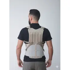 GENERICO - FAJA DORSO LUMBAR DRILL ALGODON