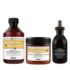 DAVINES - NOURISHING – Pack SH Y ACOND 250ml + OI All in One Milk 135 ml