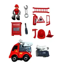 GENERICO - SET DE JUEGO DE ESTACION DE BOMBEROS PARA NIÑO