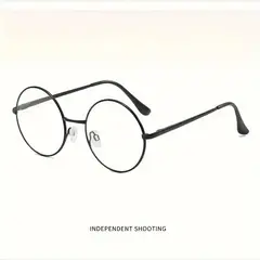 GENERICO - LENTES MARCO MONTURA FRAMES REDONDOS UNISEX ANIME COSPLAY VINTAGE