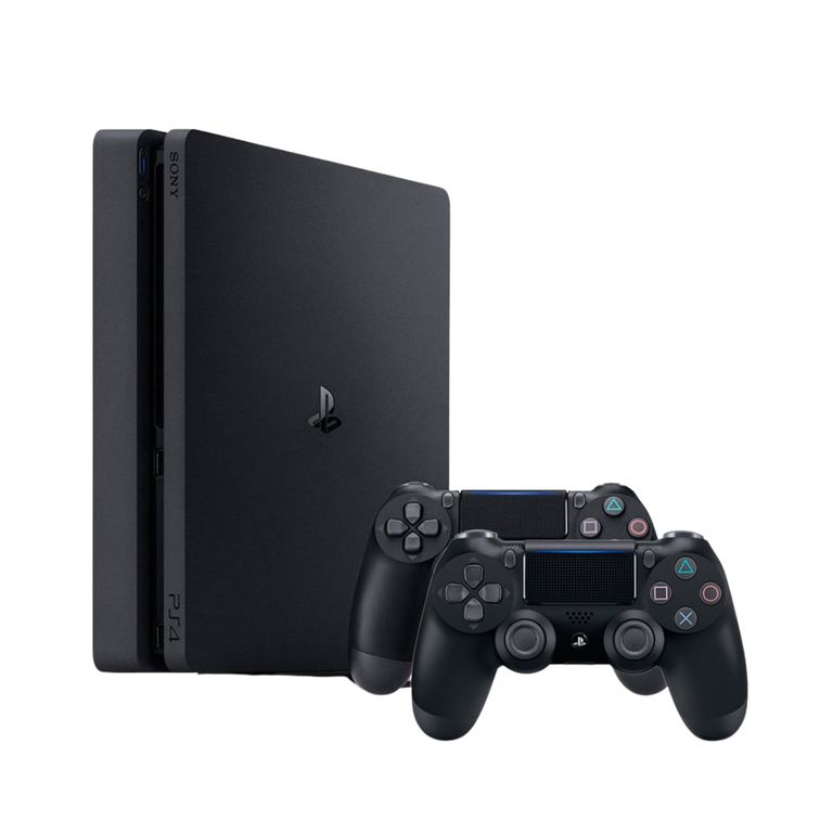 CONSOLA PS4 SLIM 1TB Reacondicionada + 2 MANDOS