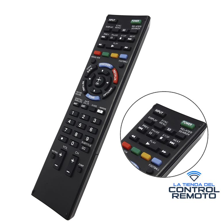 Controles Para Tv Sony Bravia Smart Lcd Led 3D