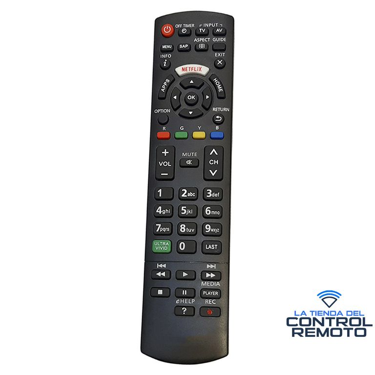 Controles Compatible Para Tv Panasonic Smart Viera 4k Led