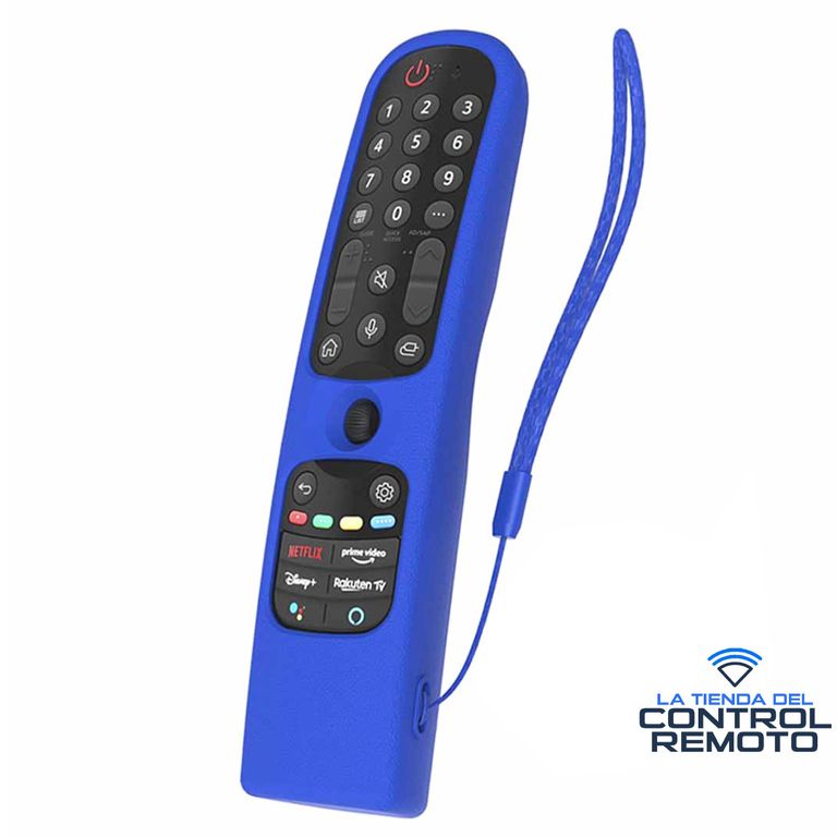 Fundas De Silicona para Control LG Magic Mr24 Mr23 - Azul