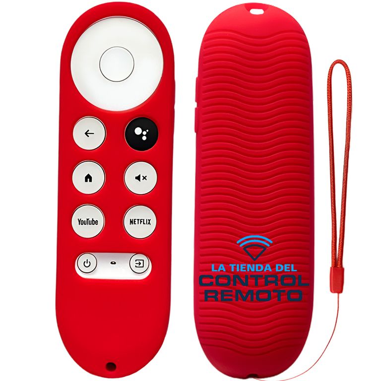 Funda Protector Para Control Google Chromecast 4 Rojo