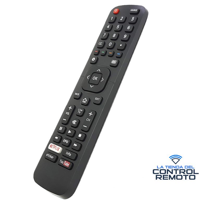 Control Remoto EN2A27 EN2A27HT Para Tv Smart Hisense