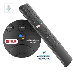 GENERICO - Control Remoto XMRM-19 Por Voz Para Tv Xiaomi L55M6-6AEU P1 Android 4K