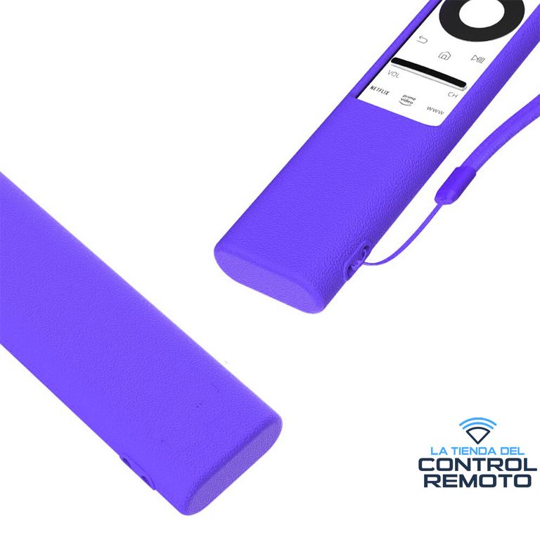 Funda Protector Para Control Samsung Qled - Morado