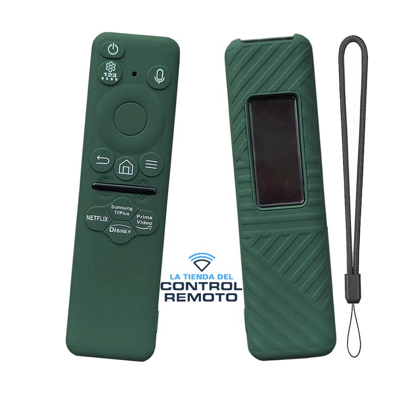 Funda Protector Para Control Samsung Solar 2025 BN59-01480 - Verde