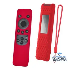GENERICO - Funda Protector De Control Samsung Solar 2024 - Rojo