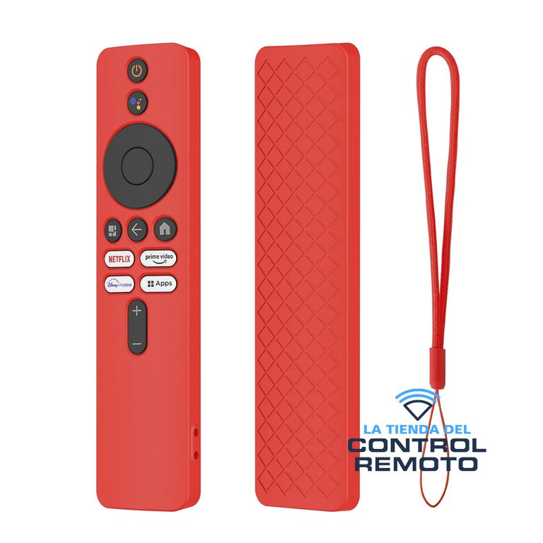 Funda protectora para Control Xiaomi TV Box 4k 2da Generación - Rojo