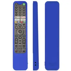 GENERICO - Funda Protector Para Control Tv Sony TX500 TX600 - Azul