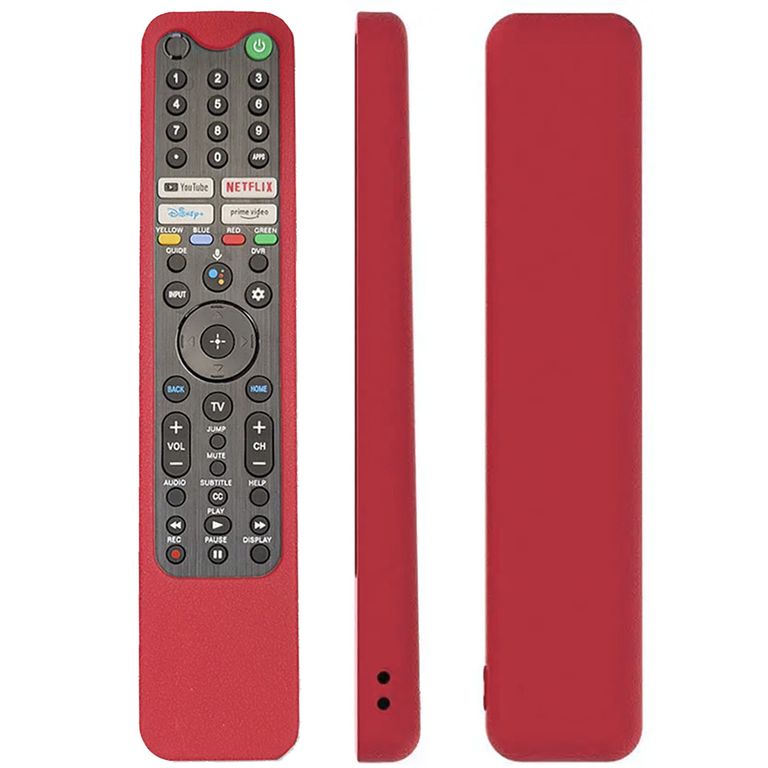 Funda Protector Para Control Tv Sony TX500 TX600 - Rojo