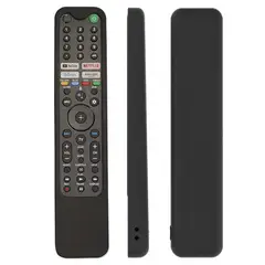 GENERICO - Funda Protector Para Control Tv Sony TX500 TX600 - Negro