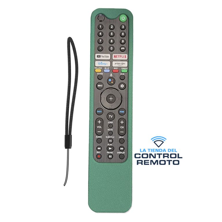 Funda Protector Para Control Remoto Tv Sony TX500 TX600 - Verde