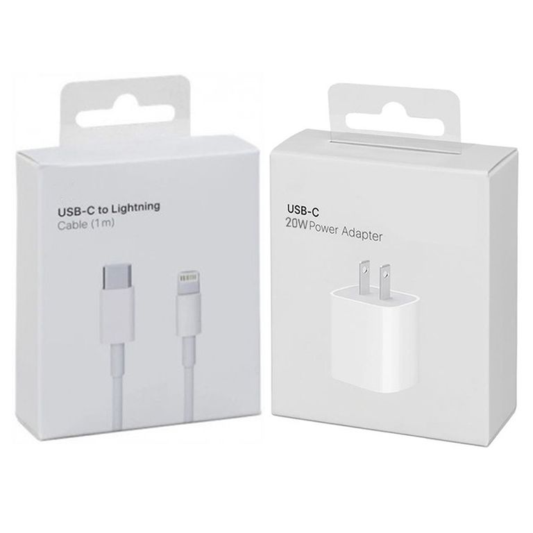 Cargador de 20W Compatible para iPhone 14 + Cable de 1mt