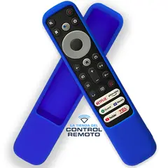 GENERICO - Funda Protector para Control Remoto TCL RC902V - Azul