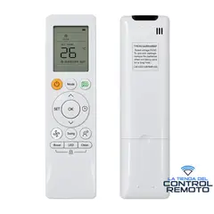 GENERICO - Control Remoto RG10 para Midea Aire Acondicionado Inverter Split Frío Calor Eco Gear Booster
