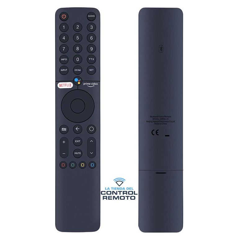 Control Remoto XMRM-19 Bluetooth Para Tv Xiaomi P1 Android 4K