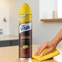 WHITE - Limpiador de Madera Pack x 4Un Mr Spray Espuma 380ml