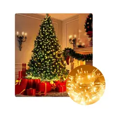 ARTEZA - Luces para árbol 400 Led Cálida Amarillas