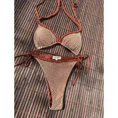 SOLARY - Bikini 2 Piezas Malla Trenzado