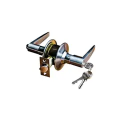 VISALOCK - Cerradura Manija Recta Dormitorio de Acero 626 by Cisa