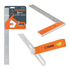 TRUPER - Escuadra 12 de combinación con punzón para marcar - 14380