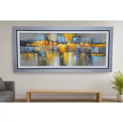 GENERICO - Cuadro Decorativo Sinfonía De Colores 64x137 mt