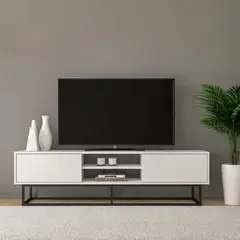 GENERICO - Mesa de TV 60 Rosmery Blanco Coricha Home