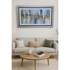 GENERICO - Cuadro Decorativo Reflejos del Océano 64x137 mt