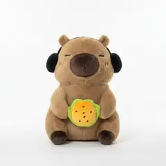 GENERICO - Peluche Capibara Hamburguesa 45cm